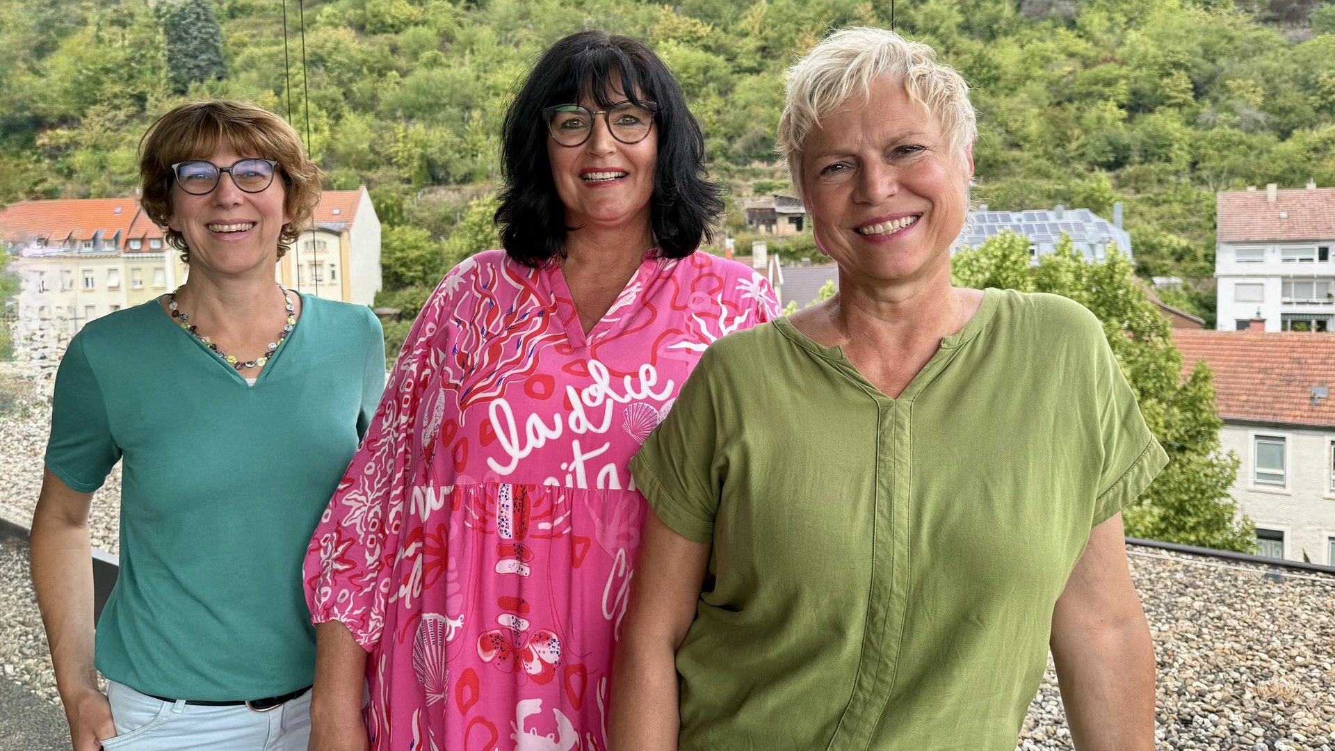 Drei Damen des Projektsteams 